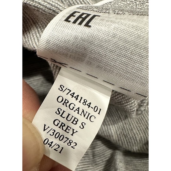 Banana Republic Henley T-shirt Men's Medium Gray Soft Wash Organic Cotton Shirt - Picture 11 of 11